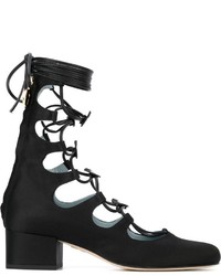 Черные кожаные туфли от Chiara Ferragni