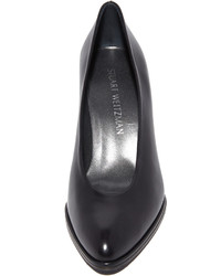 Черные кожаные туфли от Stuart Weitzman