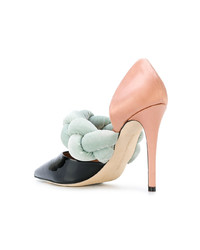 Черные кожаные туфли от Marco De Vincenzo