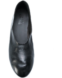 Черные кожаные туфли от Marsèll