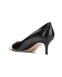 Черные кожаные туфли от Marc Ellis