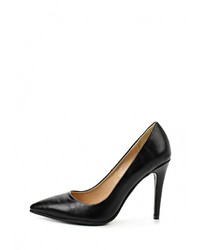 Черные кожаные туфли от Daze