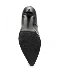 Черные кожаные туфли от Daze
