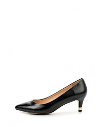 Черные кожаные туфли от Daze