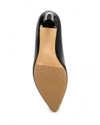 Черные кожаные туфли от Daze