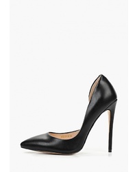 Черные кожаные туфли от Diora.rim
