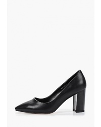 Черные кожаные туфли от Diora.rim