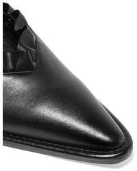 Черные кожаные туфли от Stella McCartney