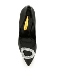 Черные кожаные туфли от Rupert Sanderson