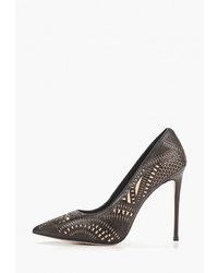 Черные кожаные туфли от Elche