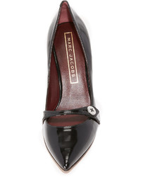 Черные кожаные туфли от Marc Jacobs