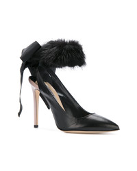 Черные кожаные туфли от Olgana