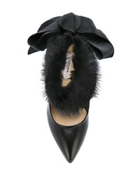 Черные кожаные туфли от Olgana