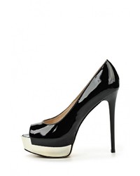 Черные кожаные туфли от Grand Style