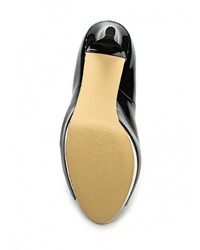 Черные кожаные туфли от Grand Style