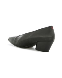 Черные кожаные туфли от Chuckies New York