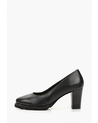 Черные кожаные туфли от Hestrend