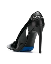 Черные кожаные туфли от Frankie Morello