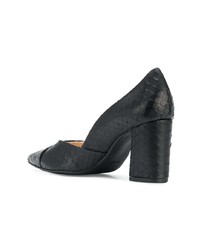 Черные кожаные туфли от Högl