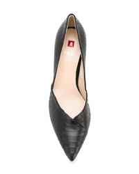 Черные кожаные туфли от Högl