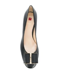 Черные кожаные туфли от Högl