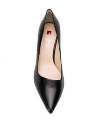 Черные кожаные туфли от Högl