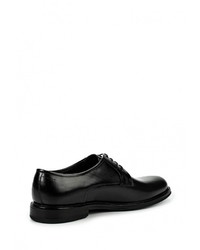 Мужские черные кожаные туфли от Hugo