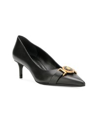 Черные кожаные туфли от Versace