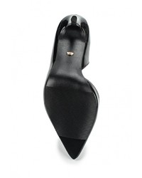 Черные кожаные туфли от Ideal