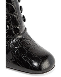 Черные кожаные туфли от Marc Jacobs