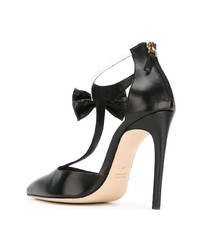 Черные кожаные туфли от Olgana