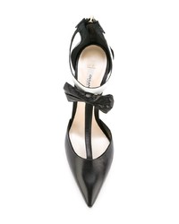 Черные кожаные туфли от Olgana