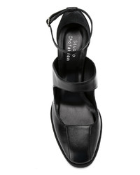 Черные кожаные туфли от Studio Chofakian