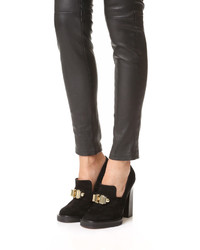 Черные кожаные туфли от Carven