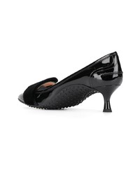 Черные кожаные туфли от Tod's