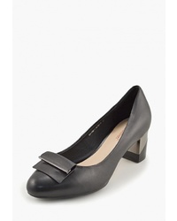 Черные кожаные туфли от Libellen
