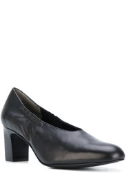 Черные кожаные туфли от Robert Clergerie