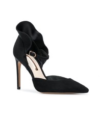 Черные кожаные туфли от Sophia Webster