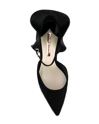 Черные кожаные туфли от Sophia Webster