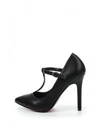 Черные кожаные туфли от Mada-Emme