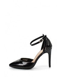 Черные кожаные туфли от Malien