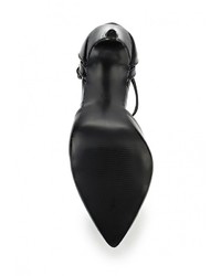 Черные кожаные туфли от Malien