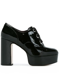 Черные кожаные туфли от Marc Jacobs