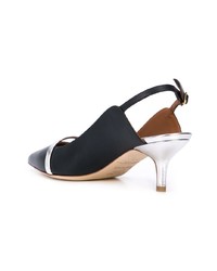 Черные кожаные туфли от Malone Souliers