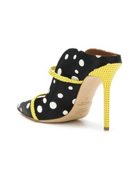 Черные кожаные туфли от Malone Souliers