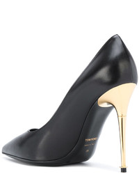 Черные кожаные туфли от Tom Ford