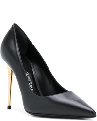 Черные кожаные туфли от Tom Ford