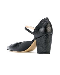 Черные кожаные туфли от Thom Browne