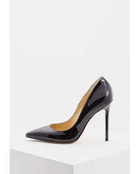 Черные кожаные туфли от Nando Muzi