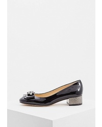 Черные кожаные туфли от Nando Muzi